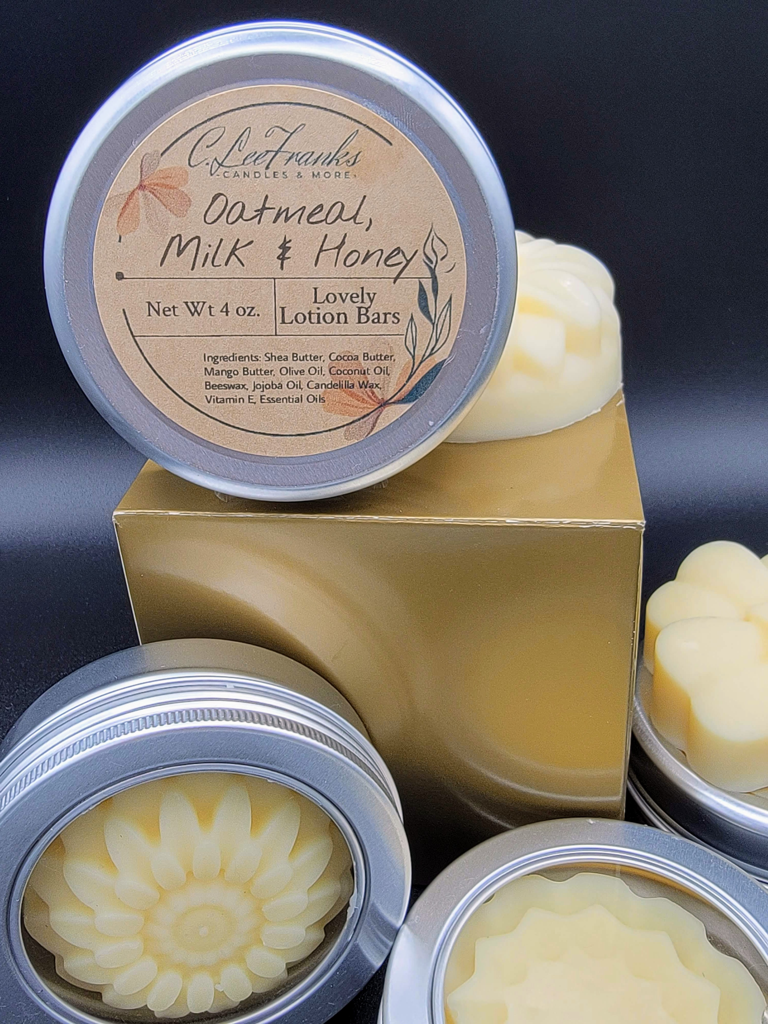 Lovely Lotion Bar - Oatmeal Milk Honey Image