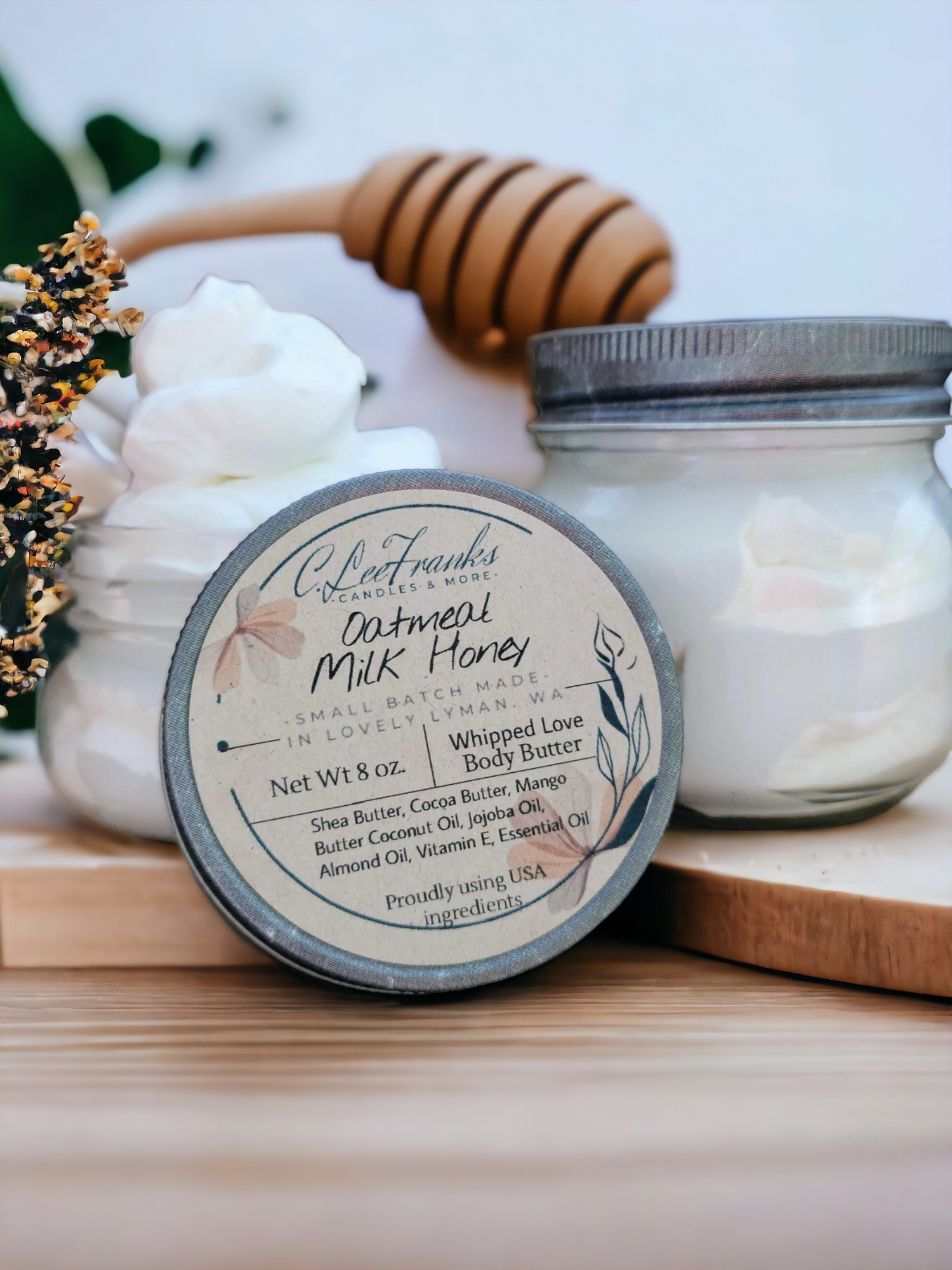 Whipped Love Body Butter - Oatmeal Milk Honey Image