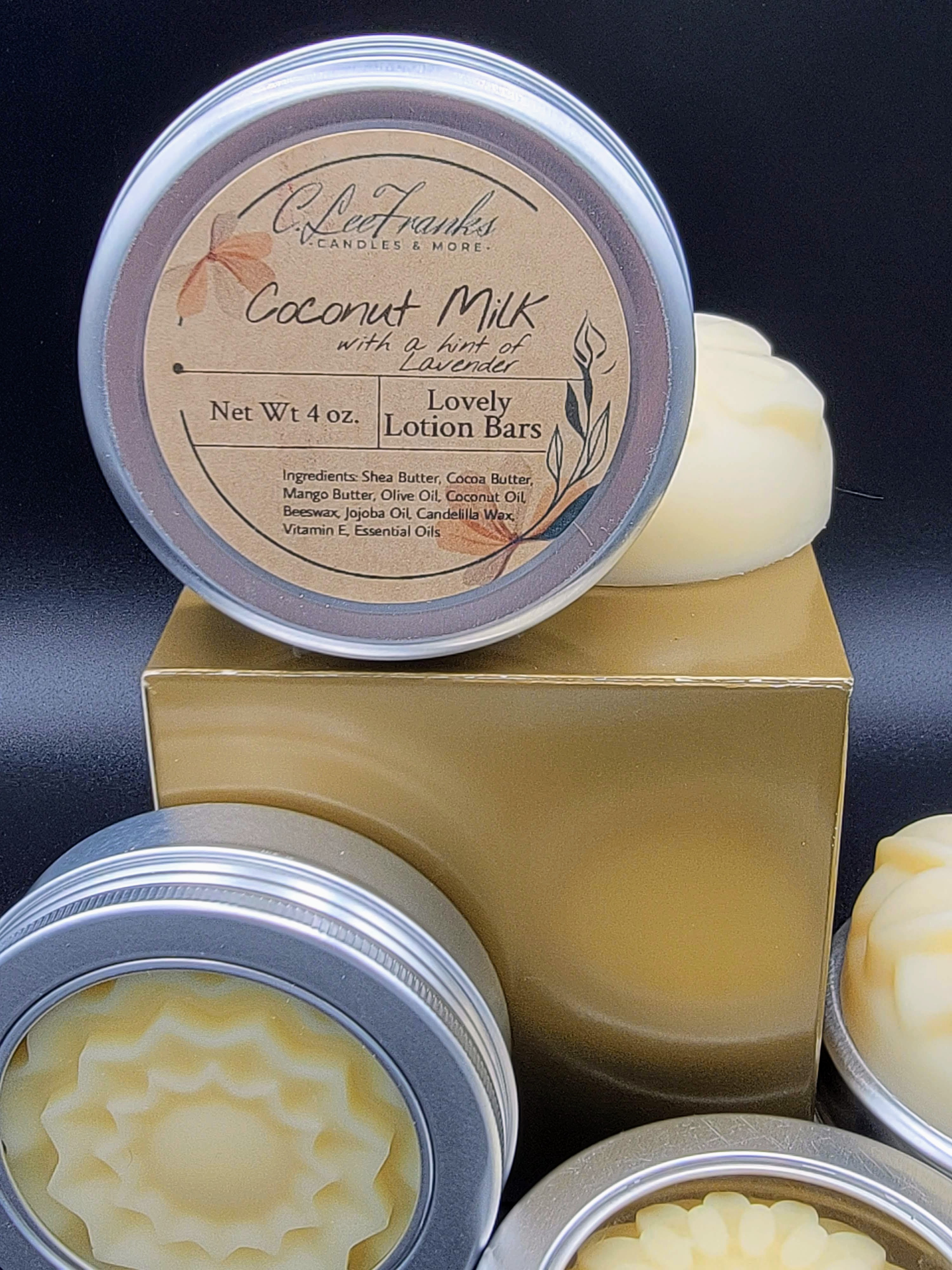 Lovely Lotion Bar - Coconut Milk with a hint of Lavender Image