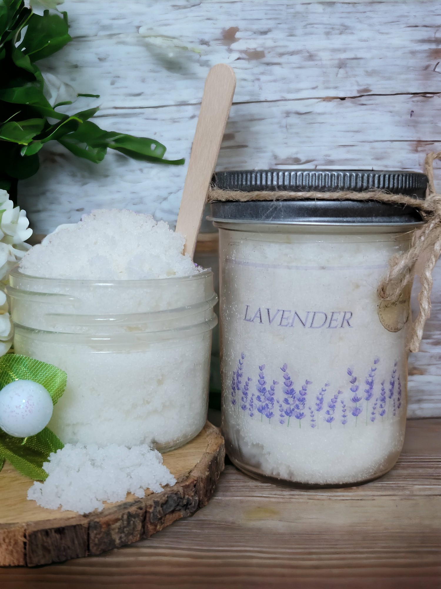 Sweet Sugar Scrub - Lavender Sea Salt Image