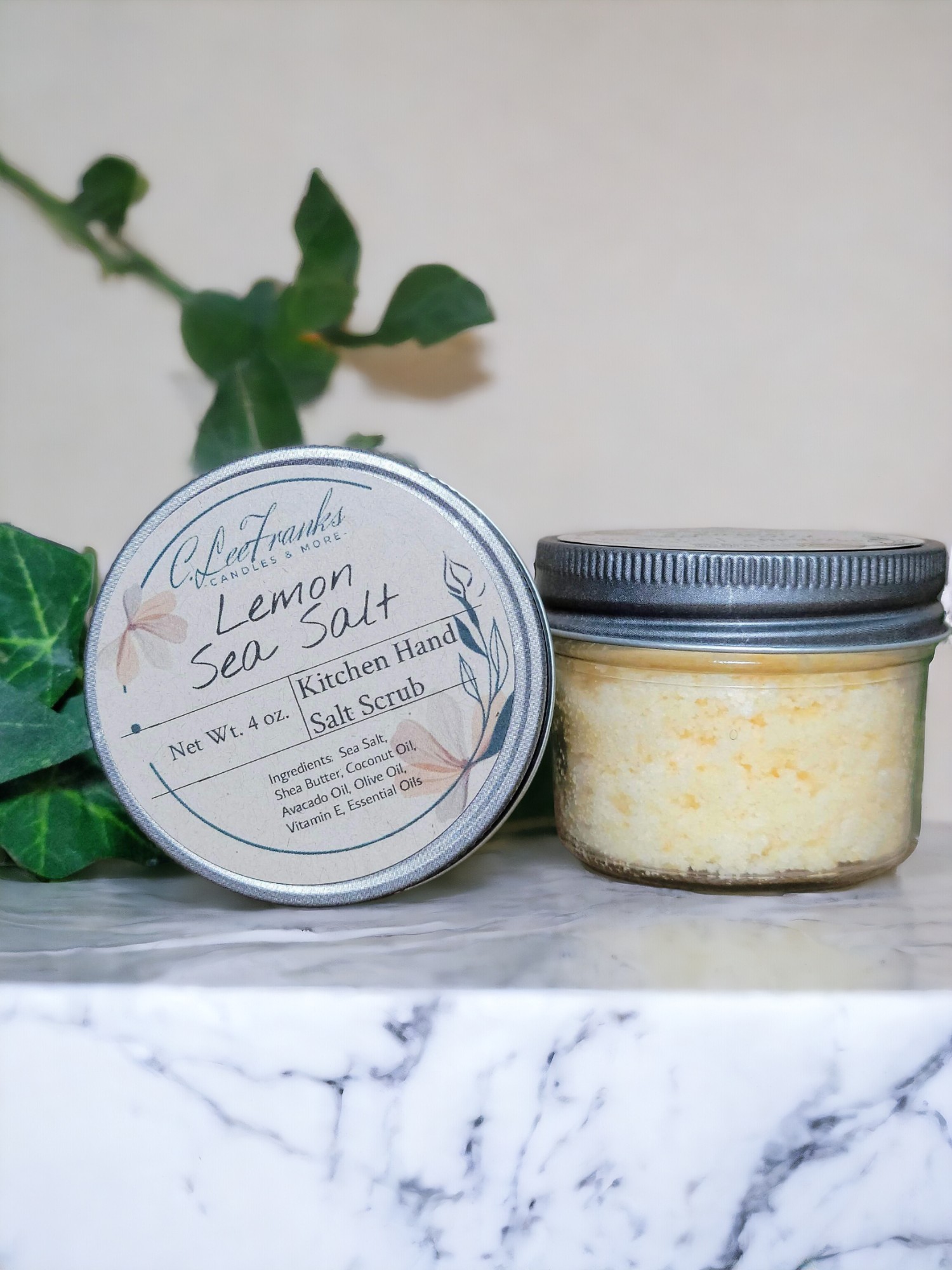 Lemon Sea Salt Kitchen Scrub Image