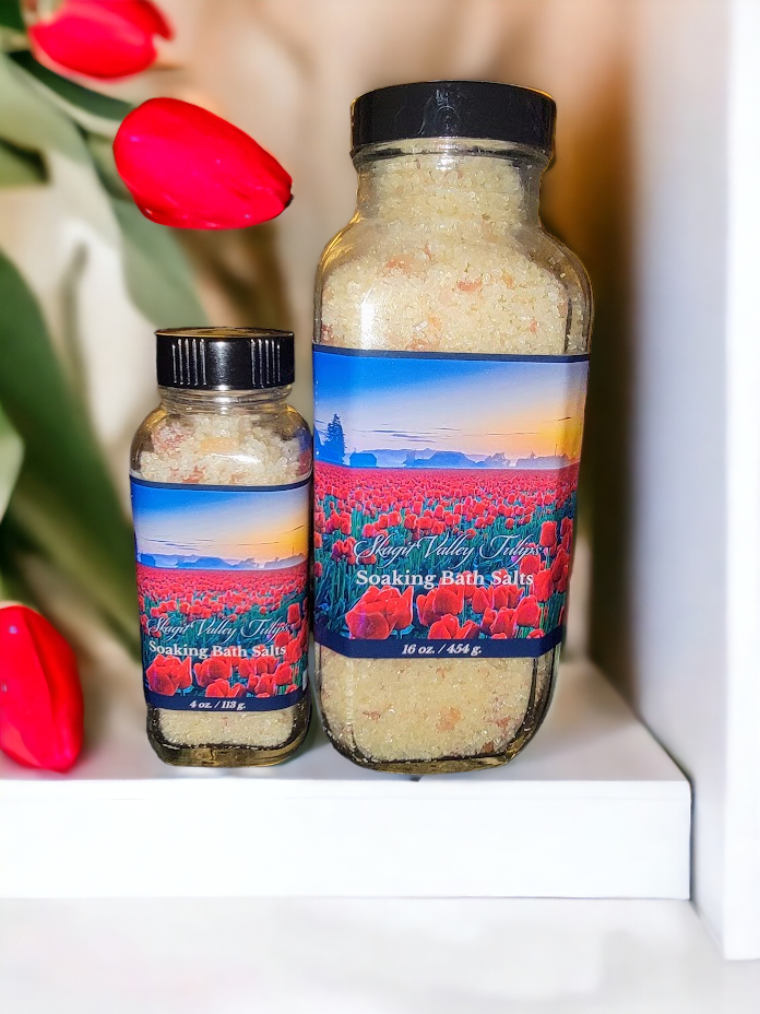 Official Skagit Valley Tulips Soaking Bath Salts Image